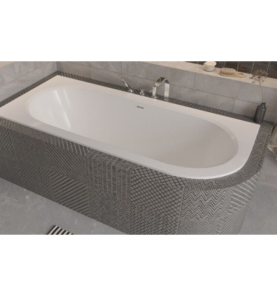 Wanna asymetryczna 180x80 L Avita Slim+ Besco (WAV-180-LPG)