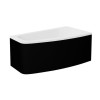 Obudowa wanny Luna 150 P Black Besco (OAL-150-NPC)