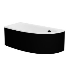 Obudowa wanny asymetrycznej Milena 150 L Black Besco (OAM-150-NLC)