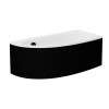Obudowa wanny Milena 150 P Black Besco (OAM-150-NPC)