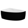 Obudowa wann Natalia 150 L Black Besco (OAN-150-NLC)