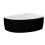 Obudowa wanny Natalia 150 P Black Besco (OAN-150-NPC)