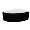 Obudowa wanny Natalia 150 P Black Besco (OAN-150-NPC)
