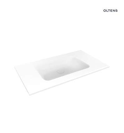 Umywalka 80,2x46 cm meblowa LavaForm biały mat Kalla Oltens (40210900)