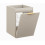 Zestaw meblowy 120cm z blatem Adel Cashmere Comad (SET-ADC B WOTAN 120CM LB)