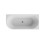 Wanna wolnostojąca przyścienna 170x78 P Denaya Black&White Besco (WASB-17DPGR)