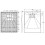 Brodzik prostokątny 100x80 Vexo Marble Besco (VM-100-80-P)