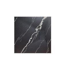 Brodzik kwadratowy 80x80 Vexo Marble Black Besco (VMB-80-80-K)