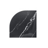 Brodzik półokrągły 90x90 Vexo Marble Black Besco (VMB-90-90-P)
