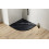Brodzik półokrągły 90x90 Vexo Marble Black Besco (VMB-90-90-P)