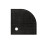 Brodzik półokrągły 90x90 Vexo Marble Black Besco (VMB-90-90-P)