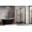 Kabina prysznicowa 80x80 Zarya Black Besco (ZPB-80-190-C)