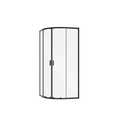 Kabina prysznicowa 90x90 Zarya Black Besco (ZPB-90-190-C)