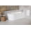 Obudowa wanny asymetrycznej 180 Avita Ryfle White Besco (OAV-180-NSR)