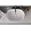 Umywalka nablatowa Lova Cera-Line 46 White Besco (UNC-46-LOB)