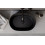Umywalka nablatowa Lova Cera-Line 46 Black Besco (UNCM-46-LOC)
