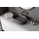 Umywalka nablatowa Lova Cera-Line 46 Gun Metal Besco (UNCM-46-LOGM)
