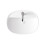 Umywalka nablatowa Anes Cera-Line 50 White Besco (UNC-50-ANB)
