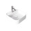Umywalka nablatowa Assos Cera-Line 40 White Besco (UNC-40-ASB)