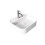 Umywalka nablatowa Assos Cera-Line 45 White Besco (UNC-45-ASB)