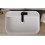 Umywalka nablatowa Assos Cera-Line 60 White Besco (UNC-60-ASB)