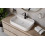 Umywalka nablatowa Assos Cera-Line 60 White Besco (UNC-60-ASB)