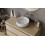 Umywalka nablatowa Clea Cera-Line 34,5 White Besco (UNC-35-CLB)