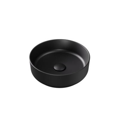 Umywalka nablatowa Clea Cera-Line 34,5 cm Black Besco (UNCM-35-CLC)