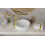 Umywalka nablatowa Clea Ryfle Cera-Line 36 White Besco (UNCR-36-CLB)