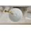 Umywalka nablatowa Clea Ryfle Cera-Line 36 White Besco (UNCR-36-CLB)