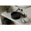 Umywalka nablatowa Clea Ryfle Cera-Line 36 Black Besco (UNCMR-36-CLC