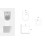 Bidet Laax White Besco (B-LA-B)