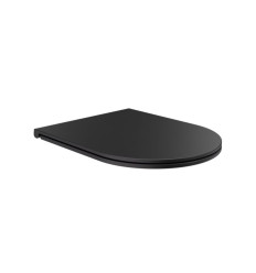 Deska WC wolnoopadająca Laax Black Besco (DT-WW-LC)