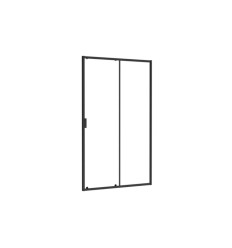 Drzwi prysznicowe 120 Zarya Black Besco (DZB-120)