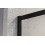 Kabina prysznicowa 80x80 Zarya Black + brodzik Axim Besco (ZKB-AX80-190)