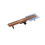 Odpływ liniowy 60 Virgo Copper Duo Besco (OL-60-VMS)