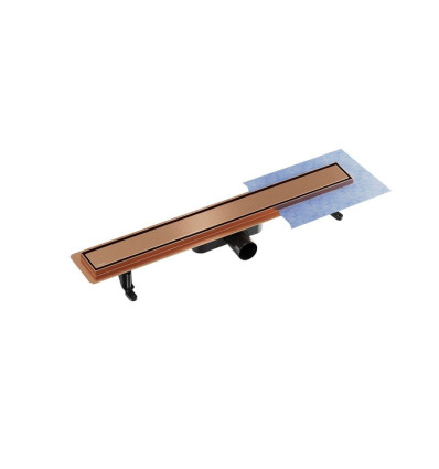 Odpływ liniowy 70 Virgo Copper Duo Besco (OL-70-VMS)