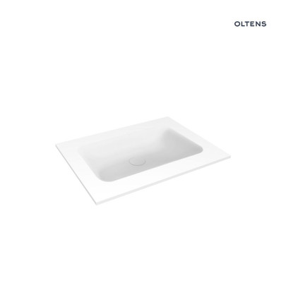 Umywalka 60,2x46 cm meblowa LavaForm biały mat Kalla Oltens (40209900)