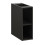 Zestaw meblowy 120cm z blatem Adel Oak Comad (SET-ADO B BLACK 120CM LB)