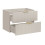 Zestaw meblowy 80cm z blatem umywalką i szafką wysoką Adel Cashmere Comad (SET-ADC B CASHMERE 80CM SMILE 40 HIGH CABINET)
