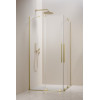 Kabina prysznicowa 80x80 Furo Brushed Light Gold KDD Radaway (10105080-98-01L + 10105080-98-01R)
