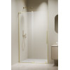 Drzwi prysznicowe 90 Furo SL Brushed Light Gold DWJ Radaway (10307472-98-01L + 10110430-01-01)