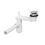 Zestaw meblowy 60cm z umywalką, szafką wysoką i lustrem Adel Black Comad (SET -ADB SKY 60 CM 2)