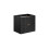 Zestaw meblowy 120cm z umywalkami nablatowymi Adel Black Comad (SET -ADB B 120 CM SMILE 40)