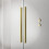 Drzwi prysznicowe 130 Furo Brushed Light Gold DWD Radaway (10108363-98-01 + 10111317-01-01