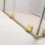 Drzwi prysznicowe 130 Furo Brushed Light Gold DWD Radaway (10108363-98-01 + 10111317-01-01