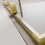 Drzwi prysznicowe 130 Furo Brushed Light Gold DWD Radaway (10108363-98-01 + 10111317-01-01