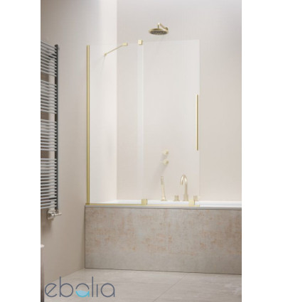 Parawan nawannowy 100 Furo Brushed Light Gold PND II Radaway (10109538-98-01L + 10112494-01-01)