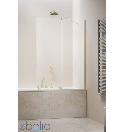 Parawan nawannowy 100 Furo Brushed Light Gold PND II Radaway (10109538-98-01R + 10112494-01-01)