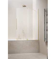 Parawan nawannowy 140 Furo Brushed Light Gold PND II Radaway (10109738-98-01R + 10112694-01-01)